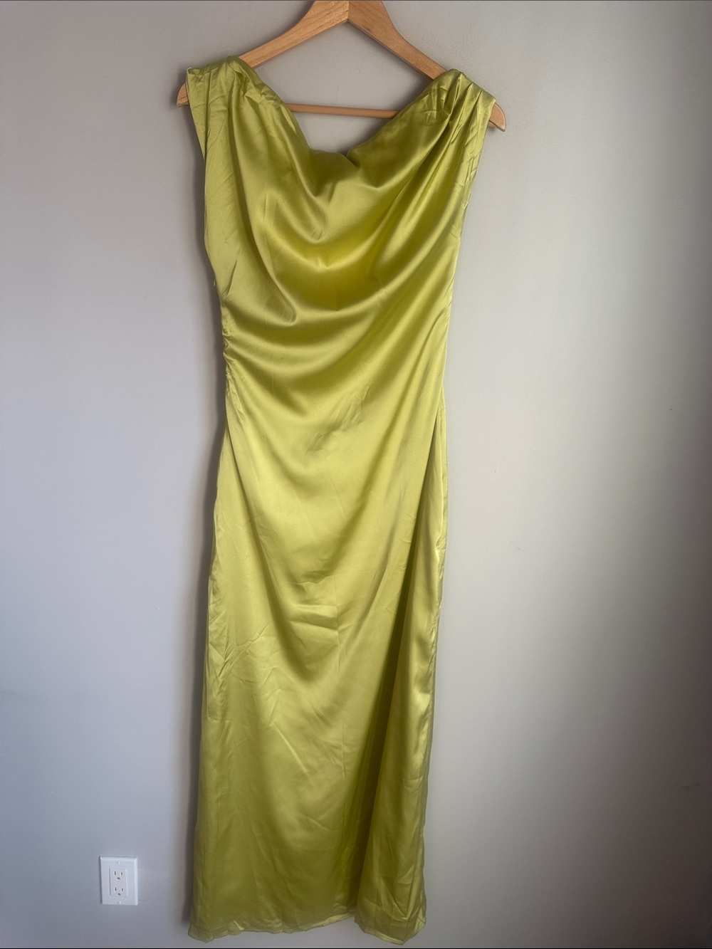 NEW Peppermayo Heart Of Glass Satin Maxi Dress 6 - Picture 10 of 12